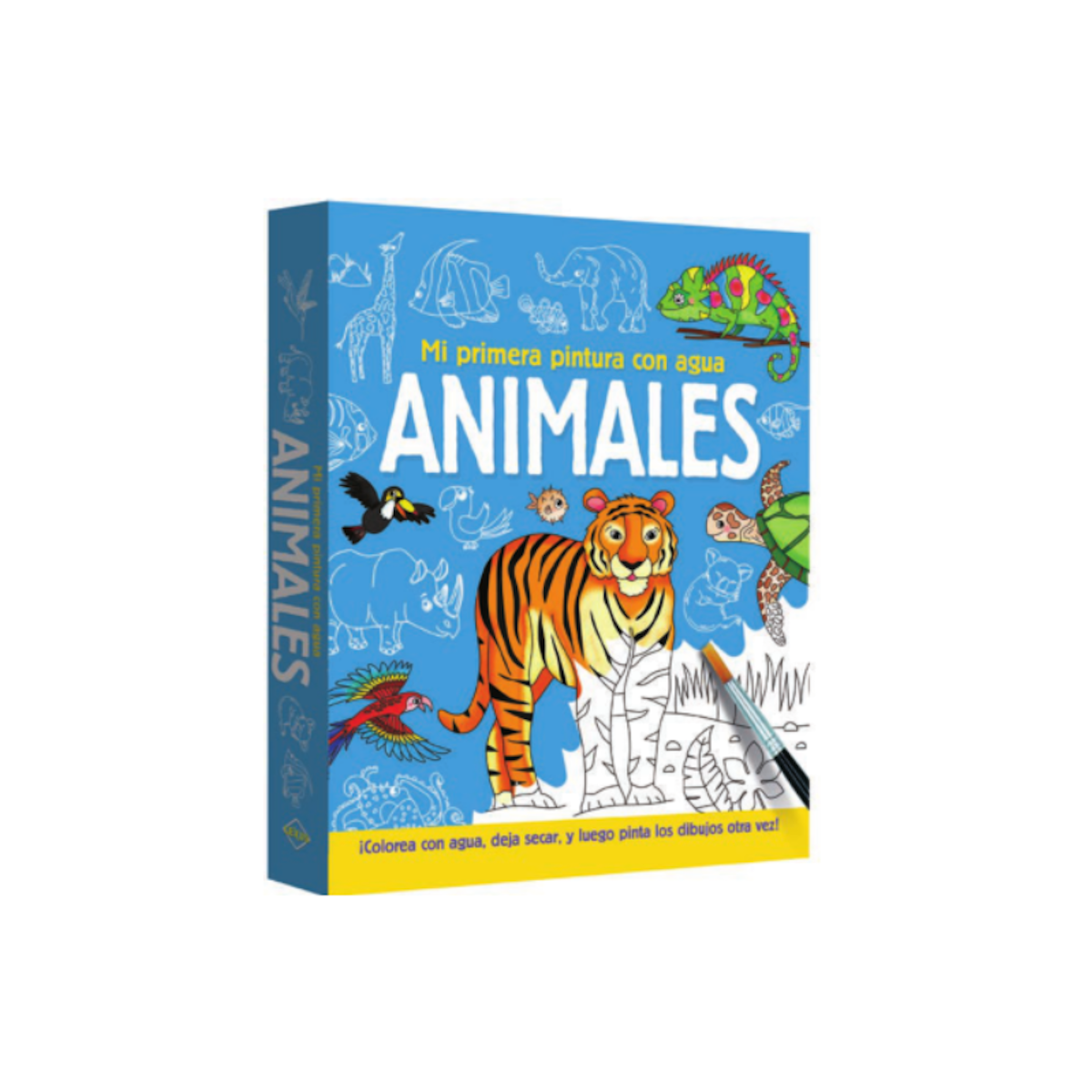 Mi Primera Pintura Con Agua Animales