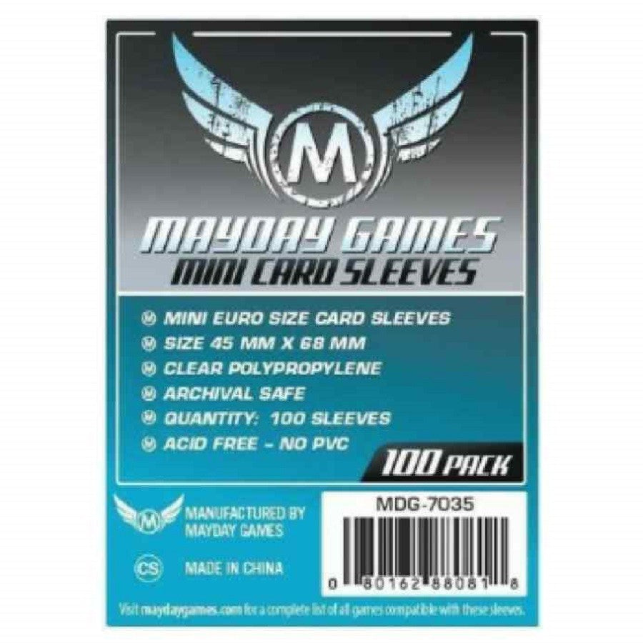 Fundas Mayday 45x68 mm - Mini Euro x 100