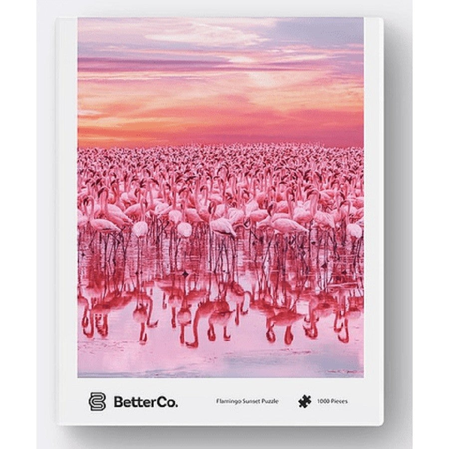 Rompecabezas Atardecer Flamingo 1000 Piezas