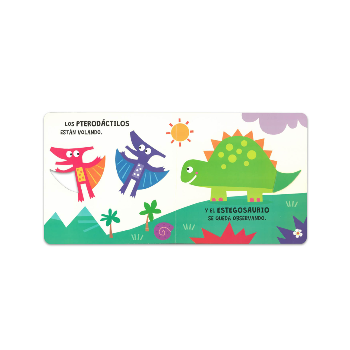 Mira y Descubre Triceratops y Sus Amigos