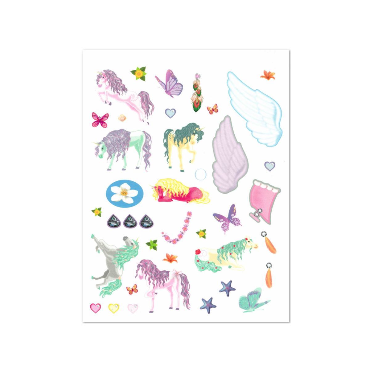 Unicornios + Pegatinas
