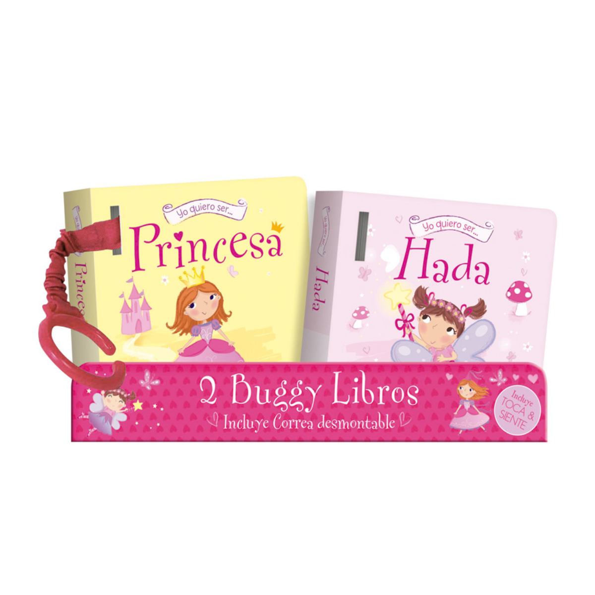 2 Buggy Libros Princesas Y Hadas