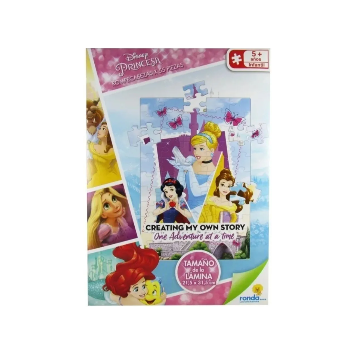 Rompecabezas X 55 Piezas Princesas