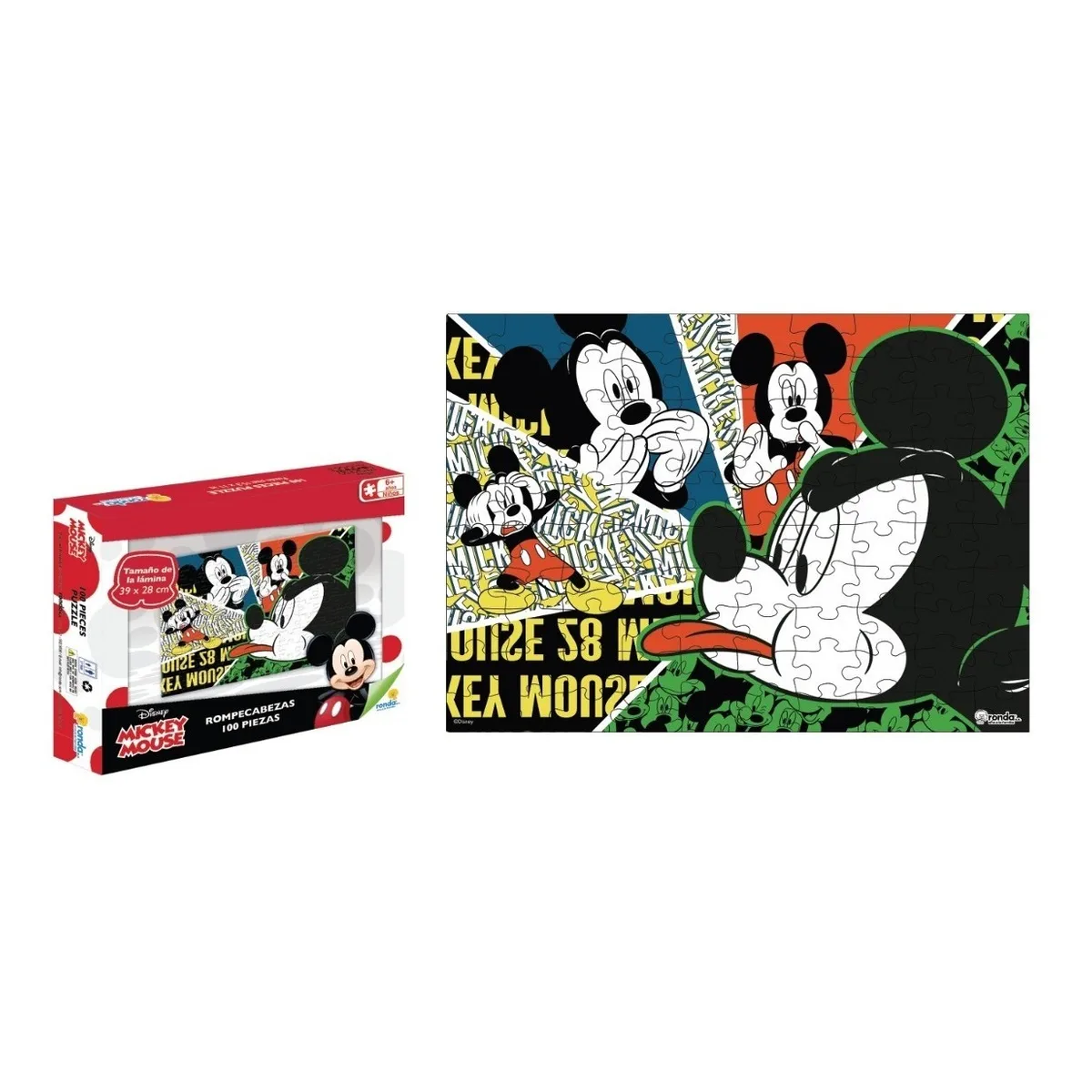 Rompecabezas X 100 Piezas Mickey Club House
