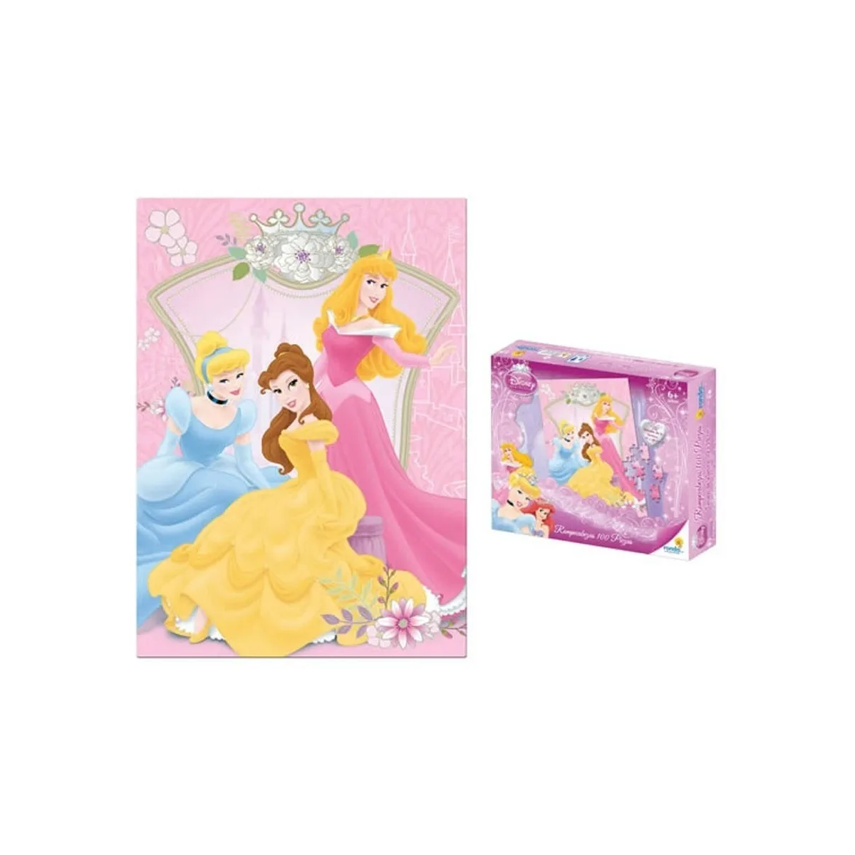 Rompecabezas X 100 Piezas Princesas 10