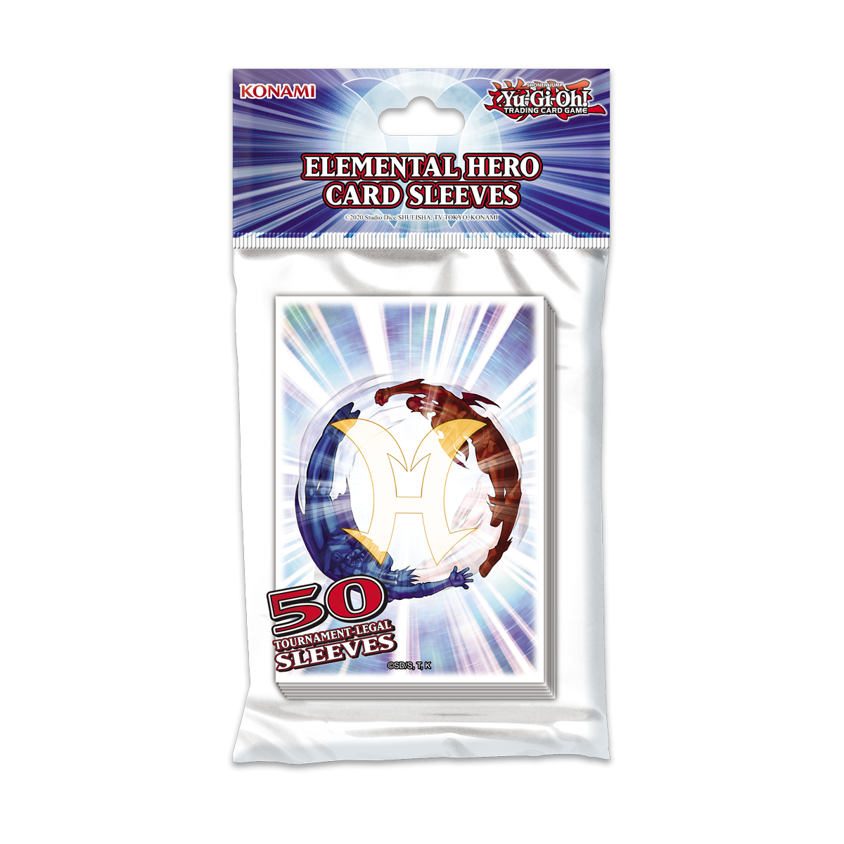 Fundas 62x89 mm - Japanese x 50 - Elemental Hero