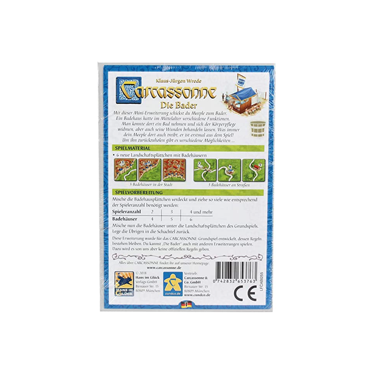 Carcassonne: Die Bader - Eng