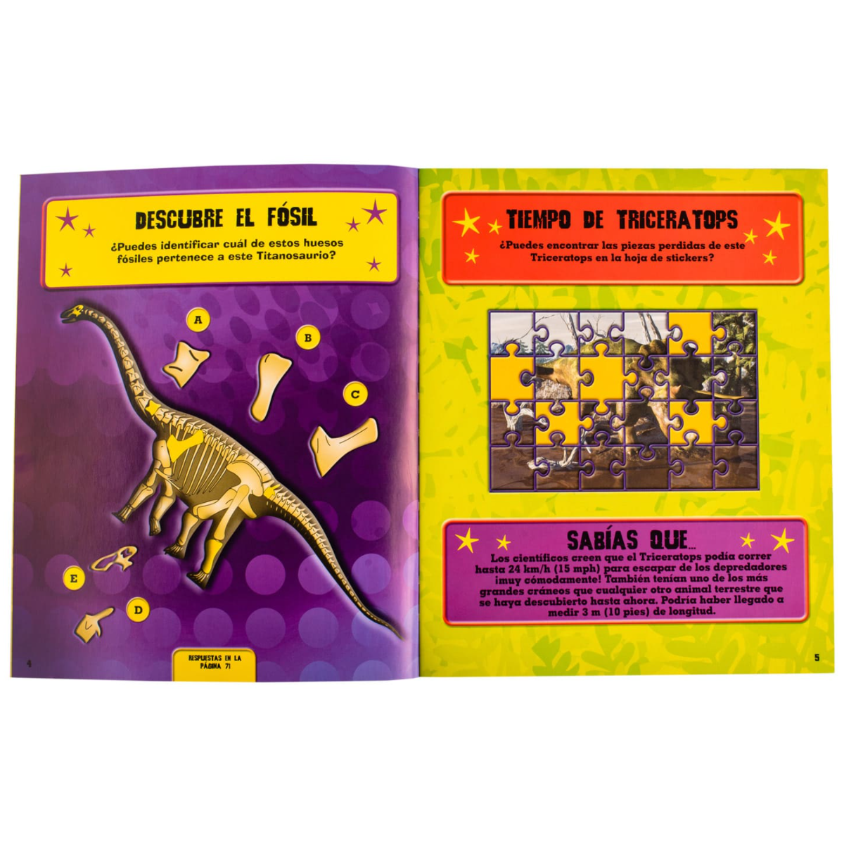 Asombroso Libro de Stickers y Actividades