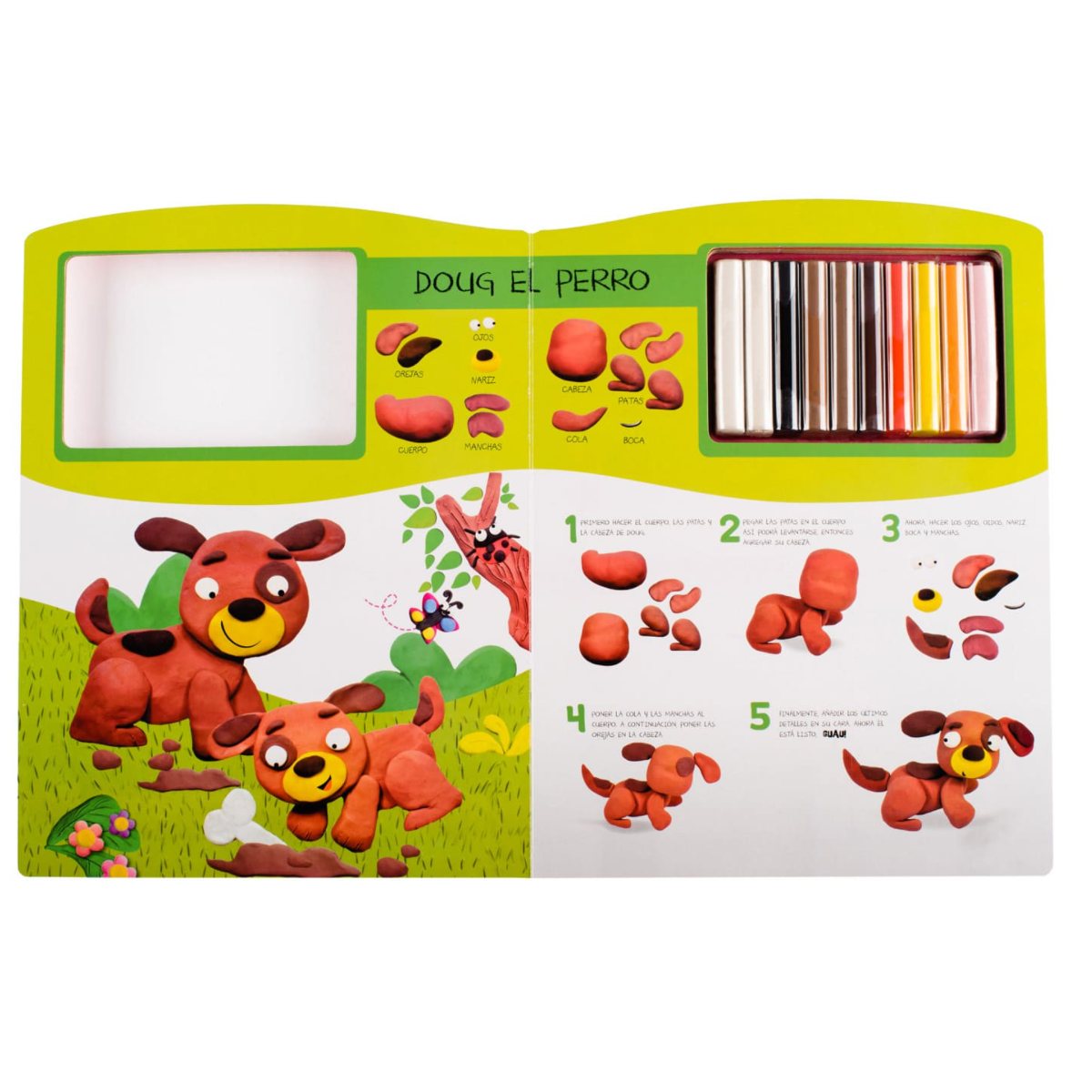 Animales de la Granja, Jugando con Plastilina