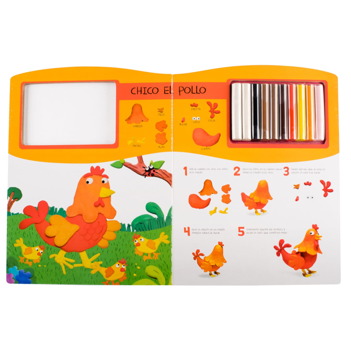 Animales de la Granja, Jugando con Plastilina