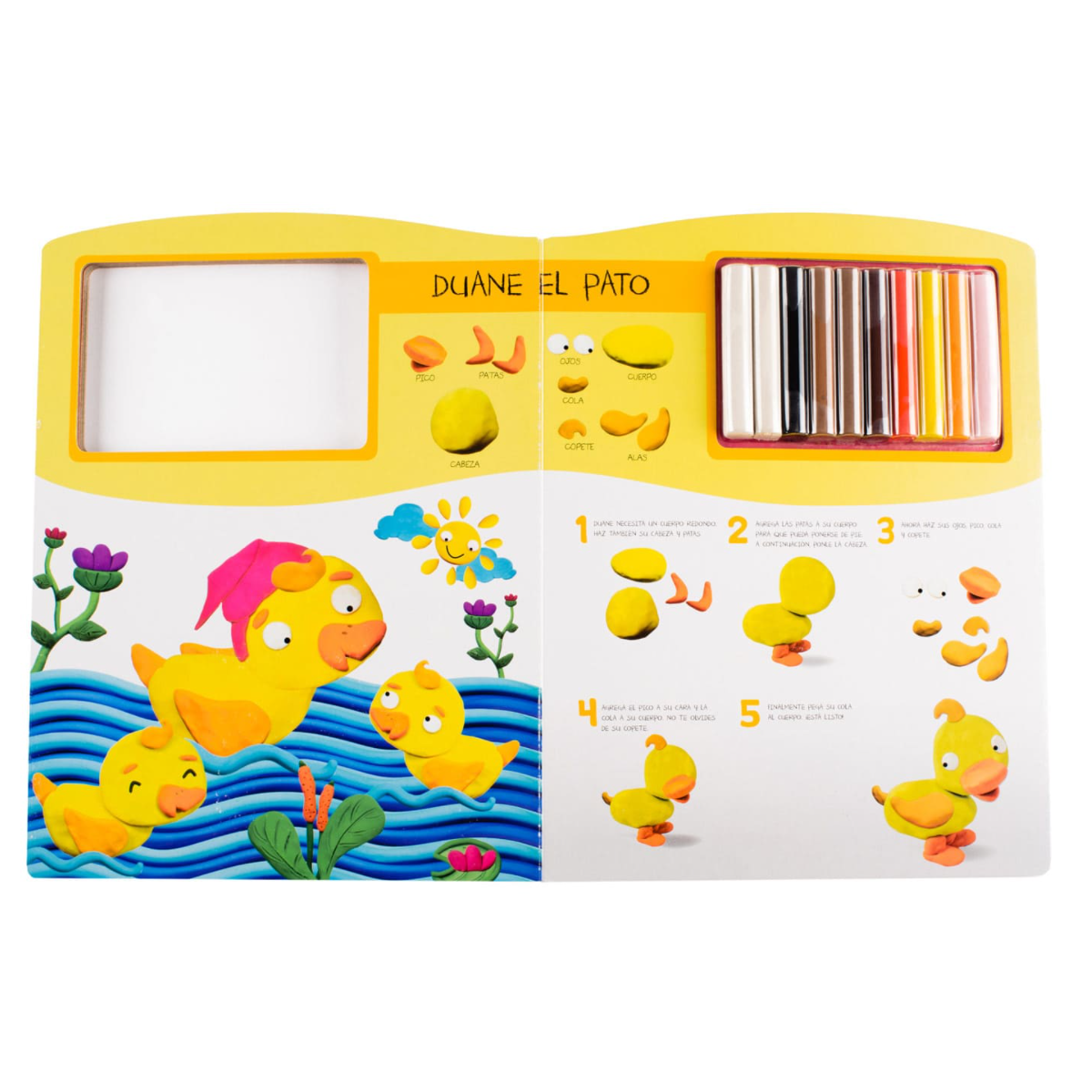 Animales de la Granja, Jugando con Plastilina