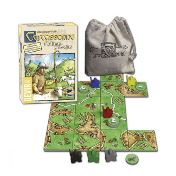 Carcassonne Colinas y Ovejas