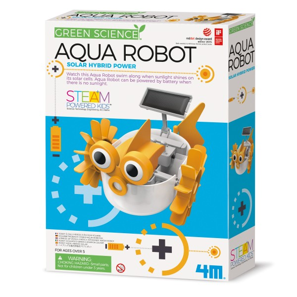 Robot Solar de Agua- Kit Cientifico Infantil