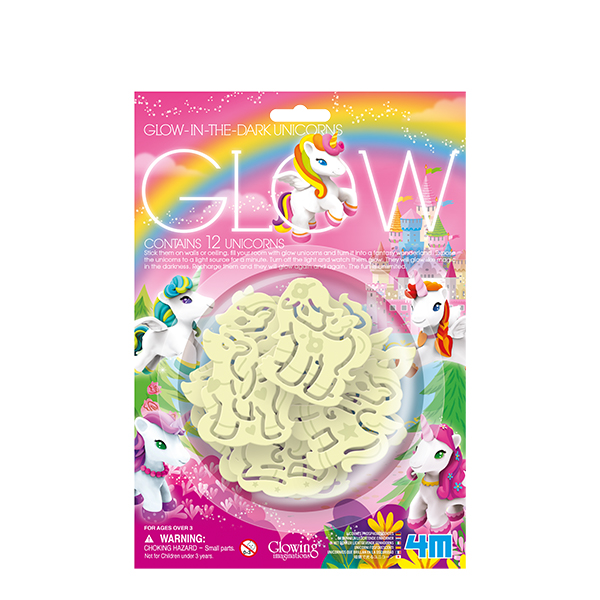 Glow- Unicornios para Decorar Brillo en la Oscuridad