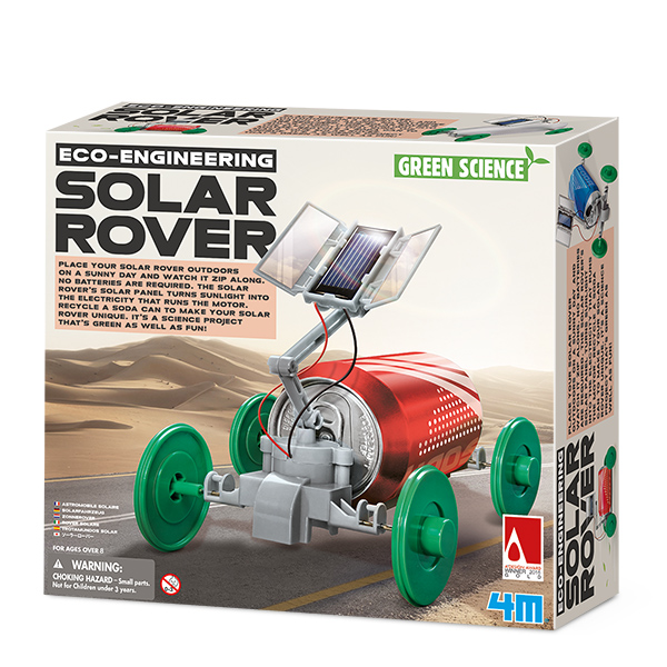 Carro Para Armar Robot Solar 4M - Green Science