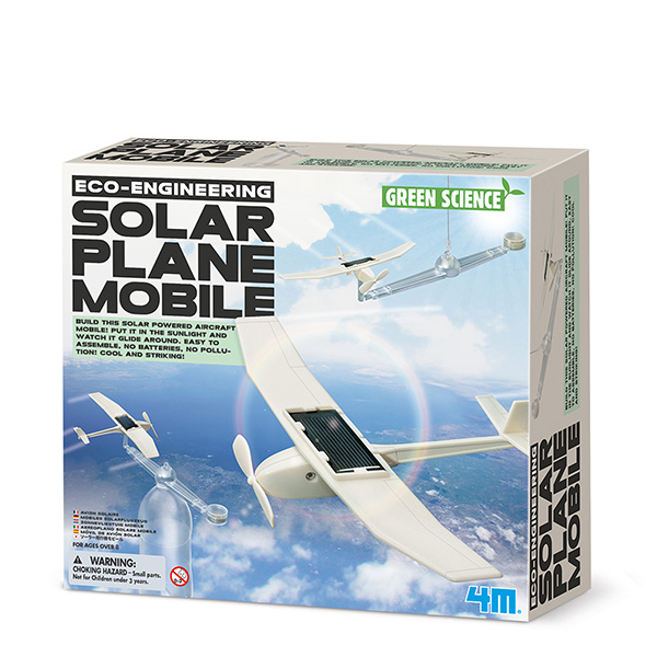 Kit Móvil De Avión Solar - Solar Plane Mobil - Ingenio 4M