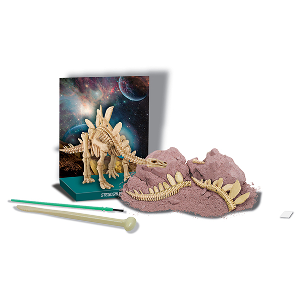 Excava tu Esqueleto De Stegosaurus- Kidz Labs