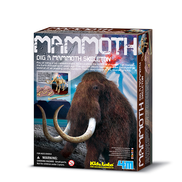 Cavar Un Esqueleto De Mamut Juego Cientifico- Kidz Labs
