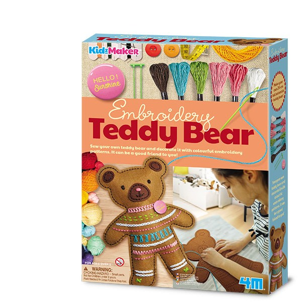 Osito Teddy Costura- Bordado Infantil 4M