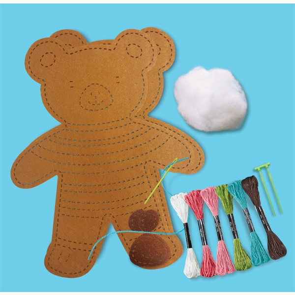 Osito Teddy Costura- Bordado Infantil 4M