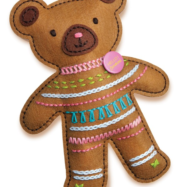 Osito Teddy Costura- Bordado Infantil 4M