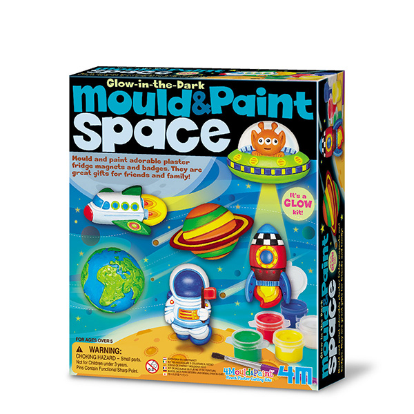 Moldes para Pintar Galaxia- Kit Infantil 4M