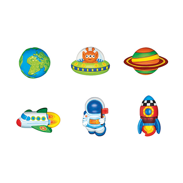 Moldes para Pintar Galaxia- Kit Infantil 4M