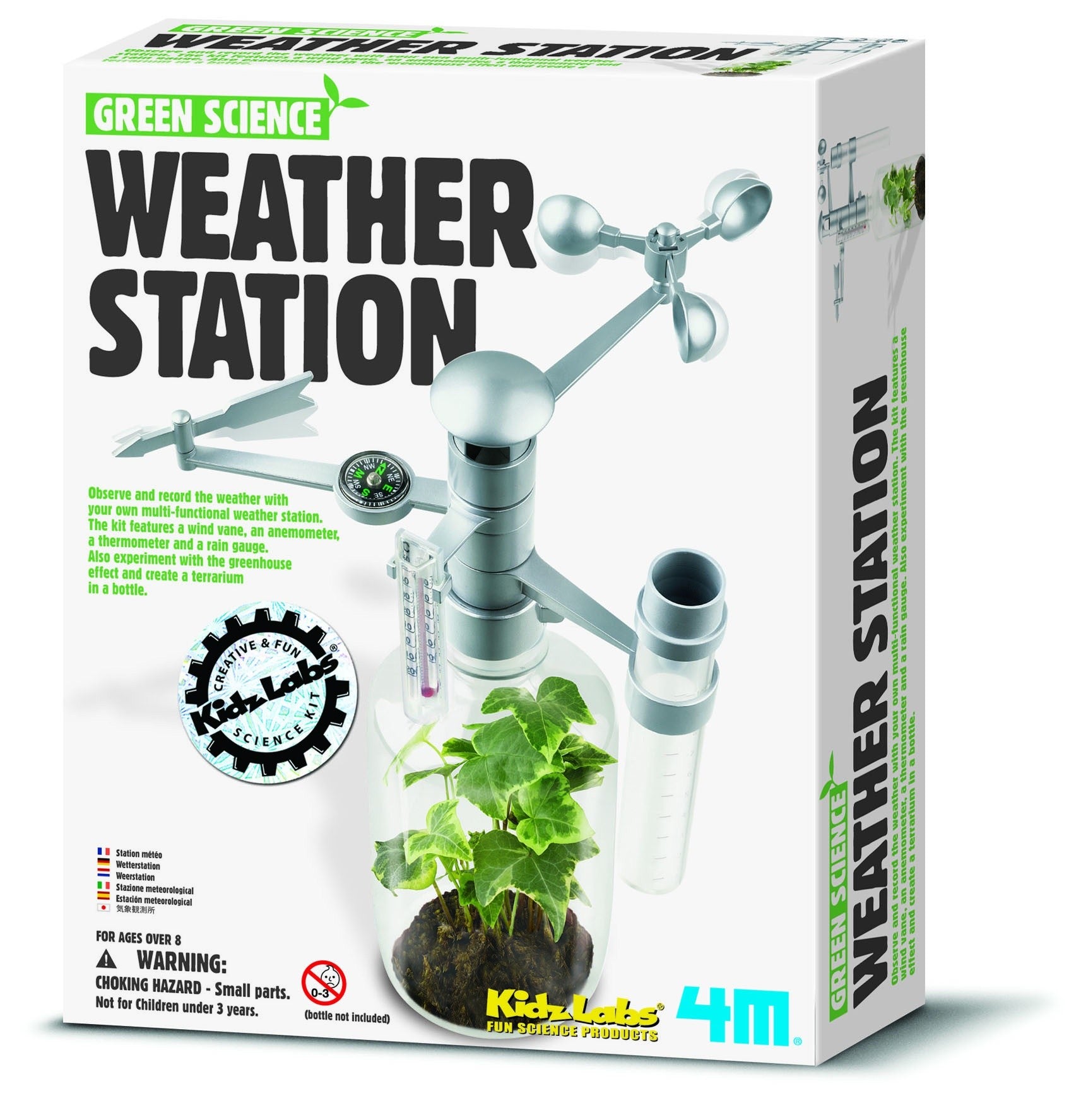 Kit Infantil Estacion Meteorologica- Ciencia Verde