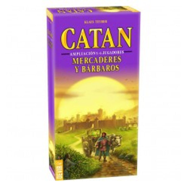 Catan Mercaderes y Bárbaros 5-6 jugadores. Ampliación Segunda Edición.