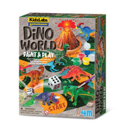 Crea tu Juego de Escalerita- Pinta Mundo de Dinosaurios