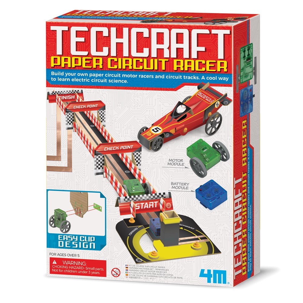 Kit Circuito de Carreras de Papel- Techcraft 4M