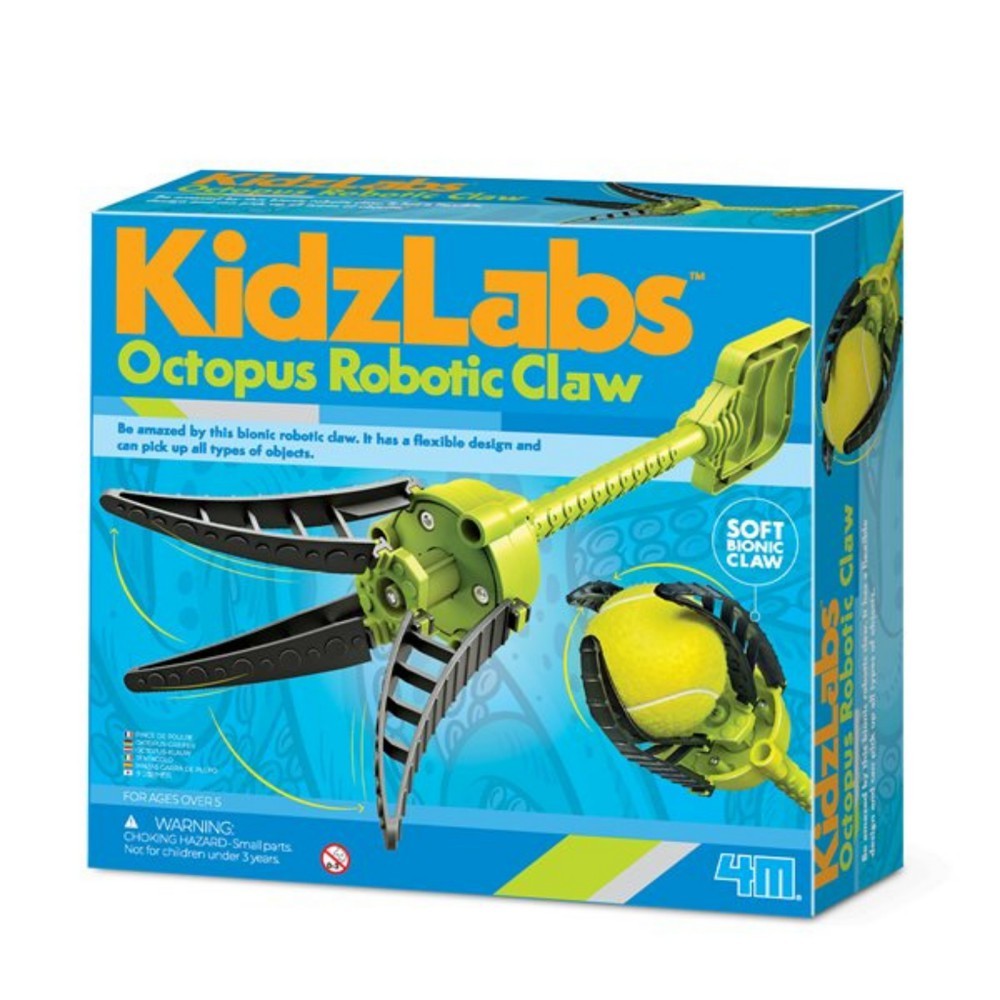Garra Robotica de Pulpo- Kidz Labs 4M