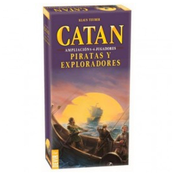 Catan Piratas y Exploradores 5-6 jugadores. Ampliación
