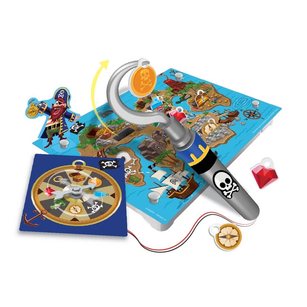 Busqueda del Tesoro Pirata de Electrobuzz- KidzLabs 4M
