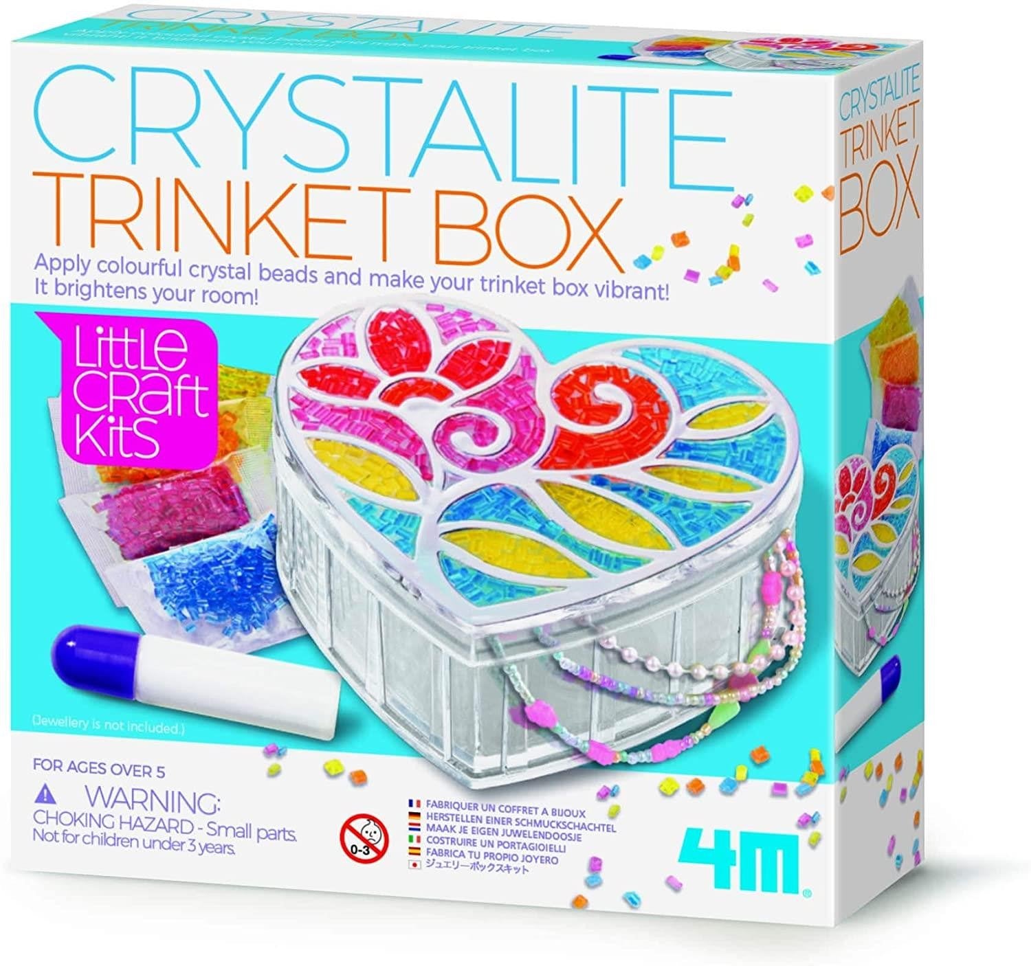 Kit Decora tu Caja de Recuerdos de Cristal Infantil- 4M