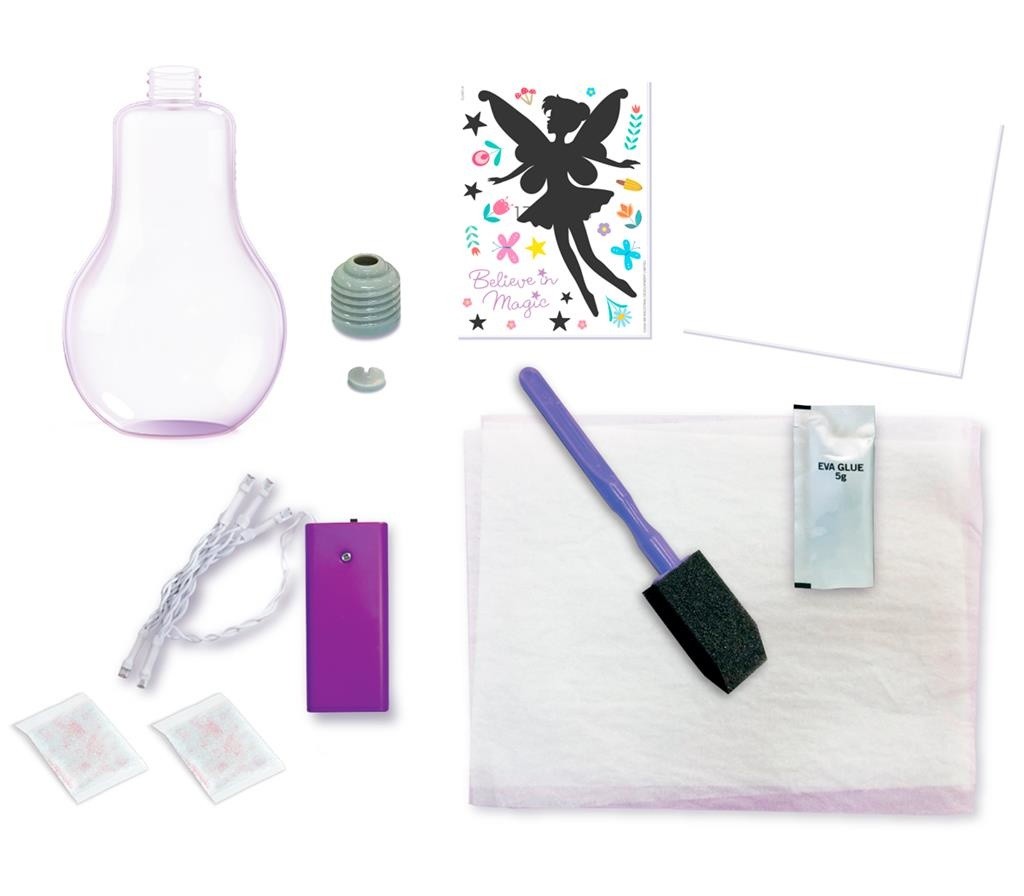 Kit Crea tu Bombilla de Hadas Infantil- 4M