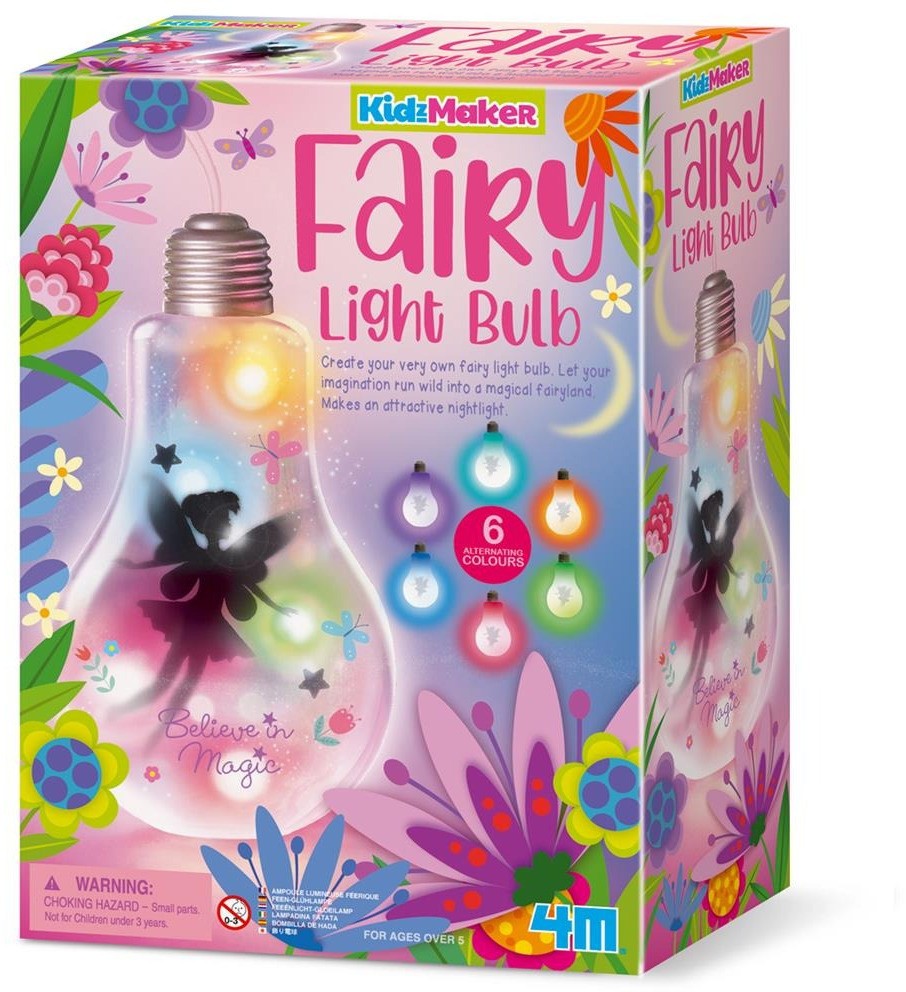 Kit Crea tu Bombilla de Hadas Infantil- 4M