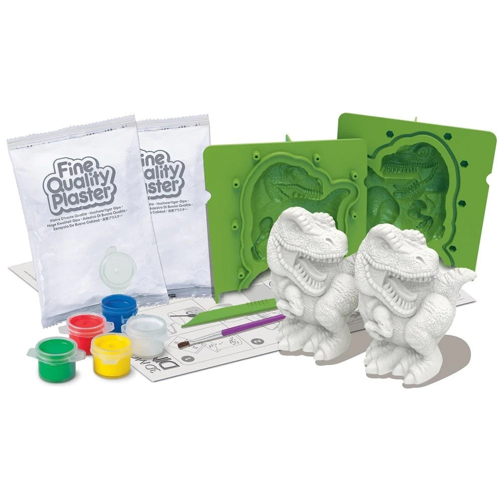 Kit Infantil Moldea Y Pinta Dinosaurios en 3D- 4m