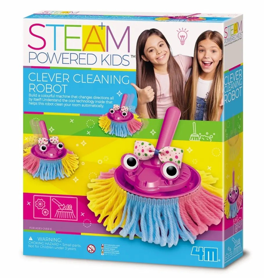 Robot Infantil de Limpieza Inteligente- Steam 4M