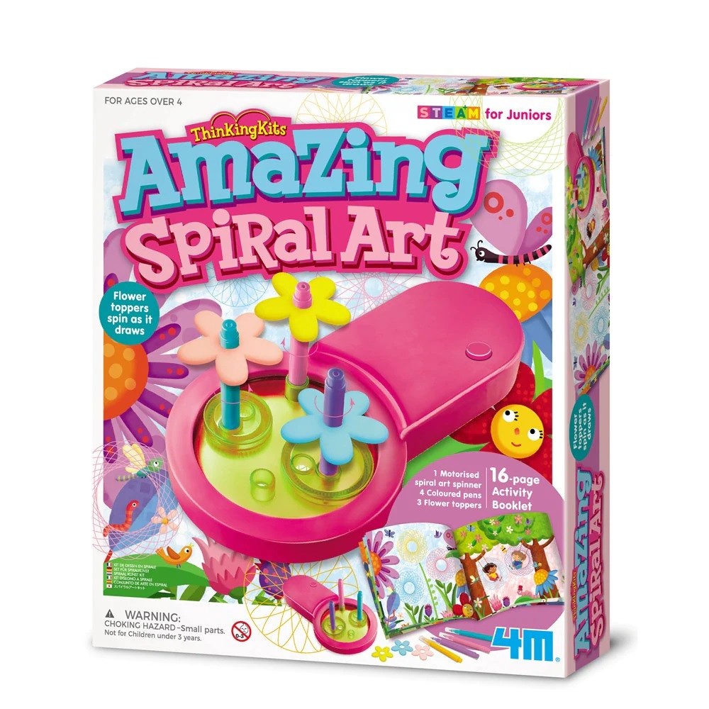 Kit Infantil Increible Arte en Espiral- Steam 4m