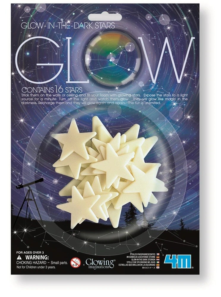 Set Estrellas Luminosas Glow In The Dark Stars- 4M