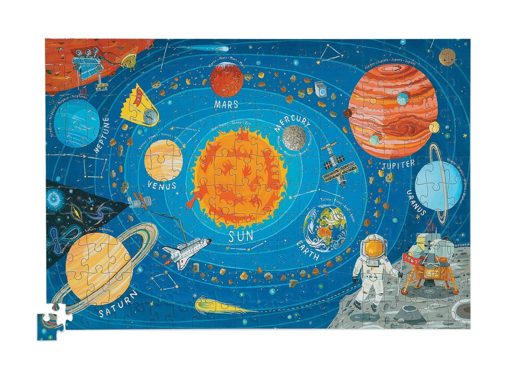 Rompecabezas de el Espacio Infantil- 200 Piezas