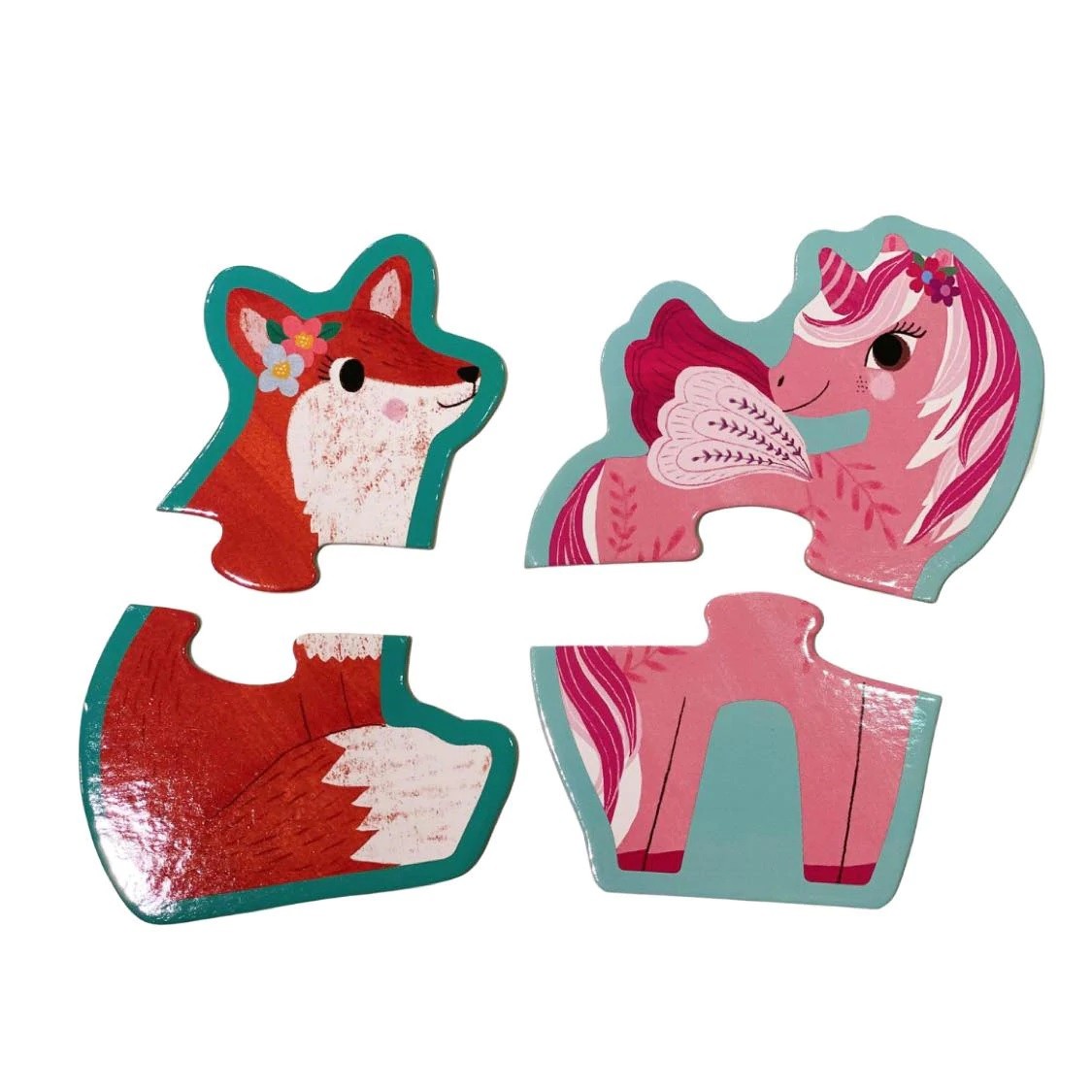 Rompecabezas de 2 Piezas Let's Begin- Unicornio 10pcs