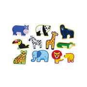 Rompecabezas De 2 Piezas Let's Begin- Jungla 10pcs