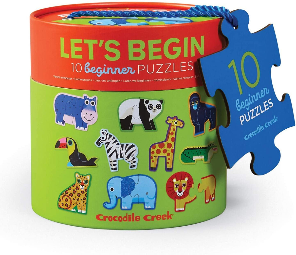 Rompecabezas De 2 Piezas Let's Begin- Jungla 10pcs
