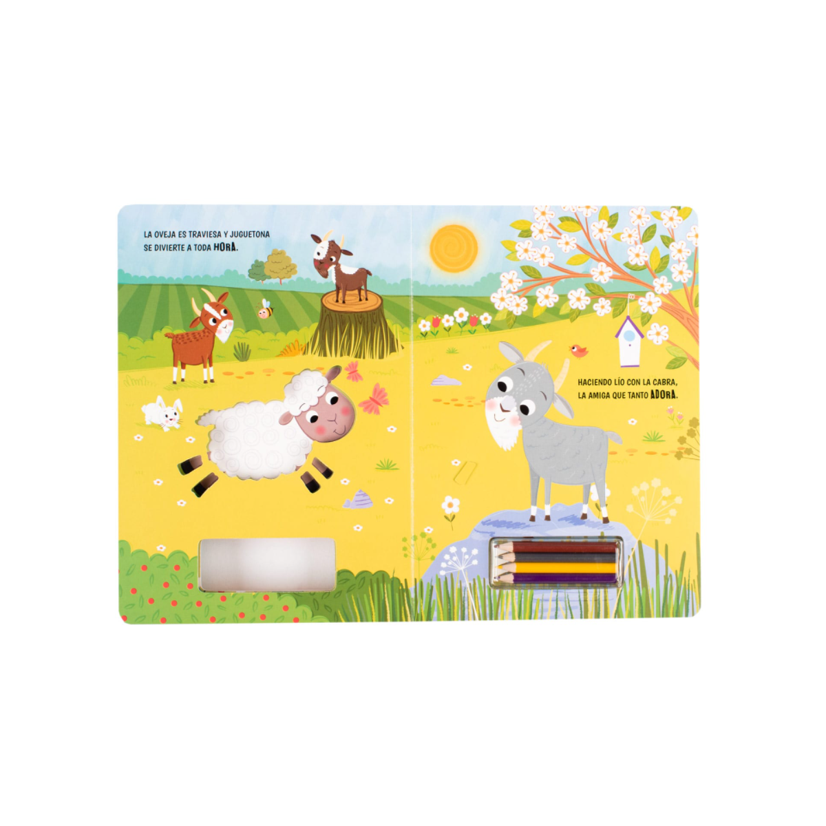 Animales de la Granja Arte con Esténciles