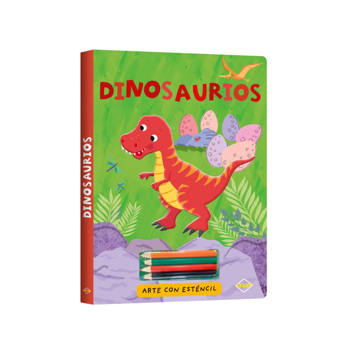 Dinosaurios Arte con Esténciles