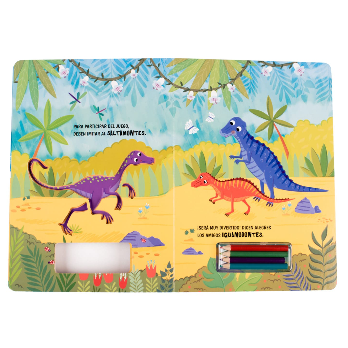 Dinosaurios Arte con Esténciles