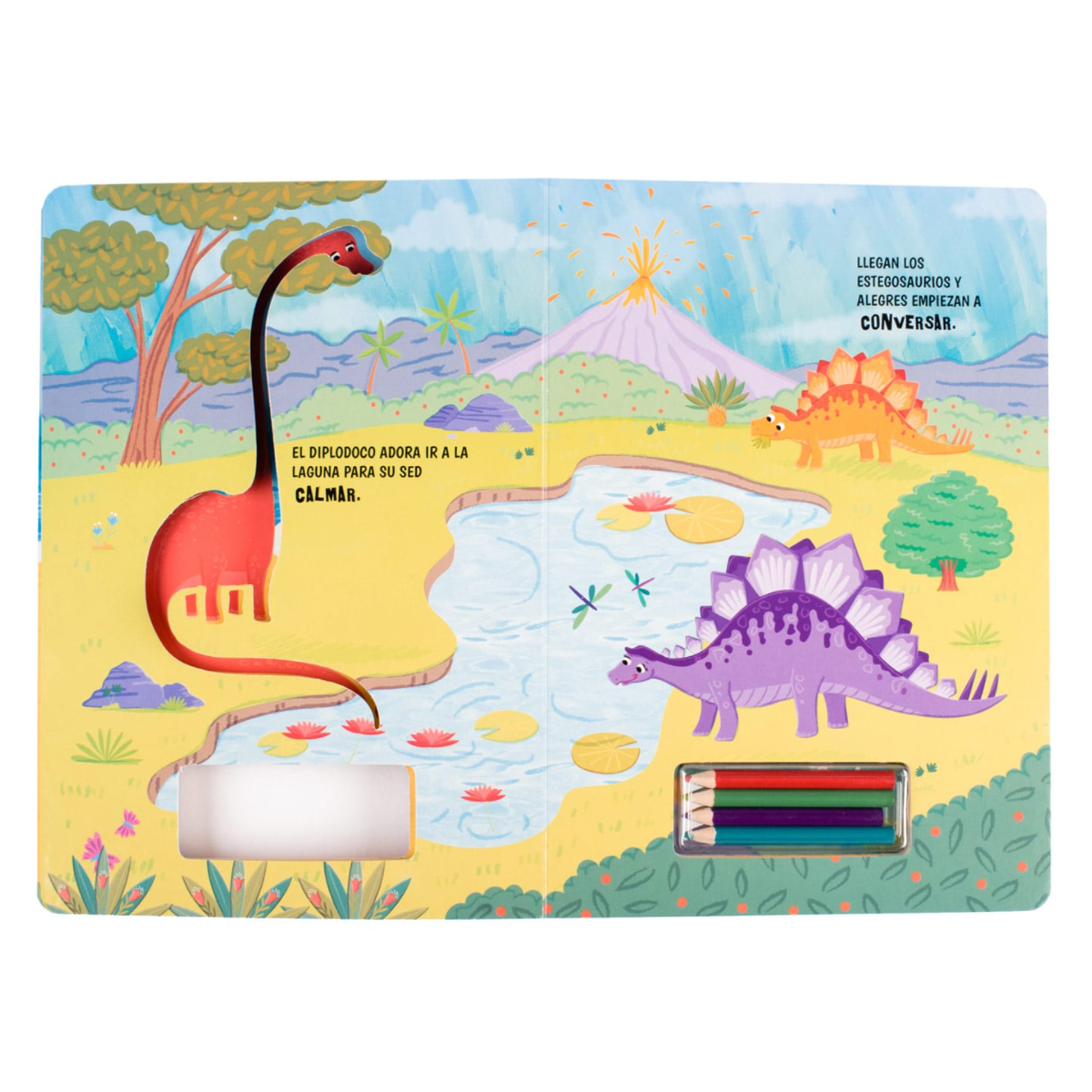 Dinosaurios Arte con Esténciles