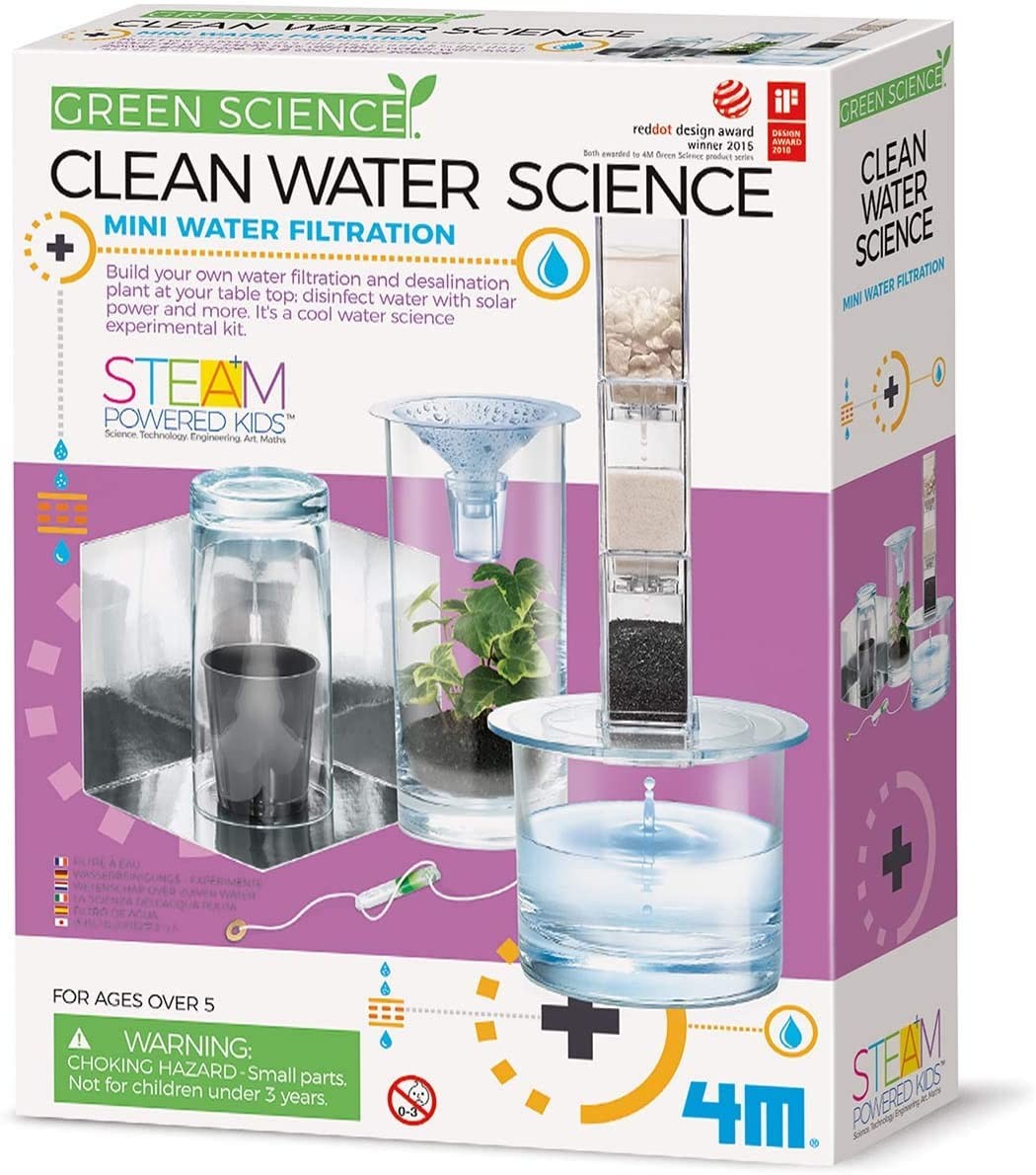 Kit Infantil Ciencia del Agua Limpia- Green Science